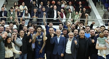 Potada mucize! Çayırova Basketbol 5 yılda zirveye uçtu!