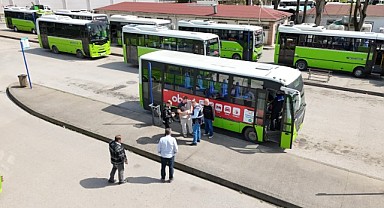 Toplu taşımada denetim elden bırakılmıyor