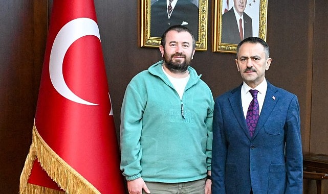 Vali Aktaş, Gazeteci Saray ile bir araya geldi