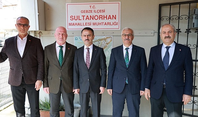 Vali Aktaş, Gaziler Derneği Gebze’yi ziyaret etti