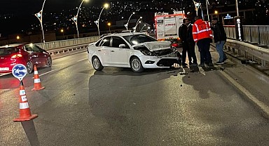 A Takımı’ndan kazaya anında müdehale!