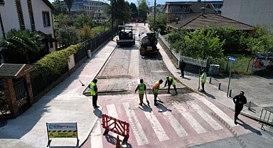 Başiskele sahilinde yaya düzeni yenileniyor
