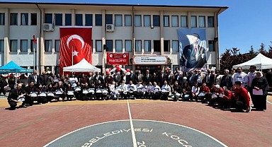 Bayat ekmekler öğrencilerin elinde lezzete dönüştü