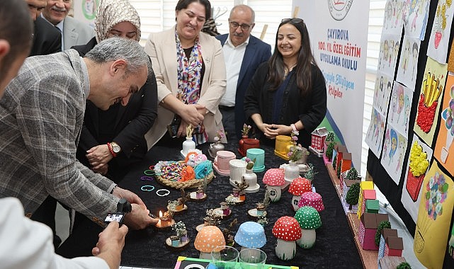 Çayırova’da özel bireyler unutulmadı