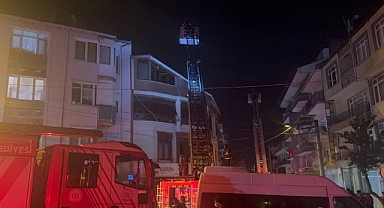 Darıca’da çıkan yangın korkuttu!