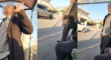 Durakta bekleyen genç kız sapığın tacizine uğradı!