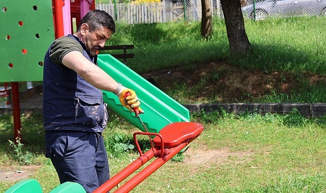 Eskiçarşı’da parkeler yenilendi