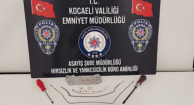 Evleri soydu! Kaçarken yakalandı!