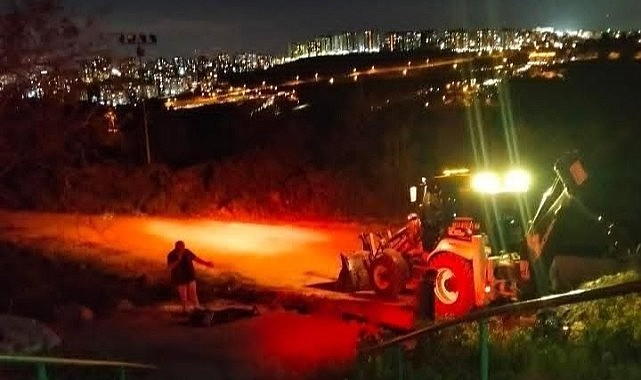 Gaz borusu zarar gördü! Operatör bayıldı