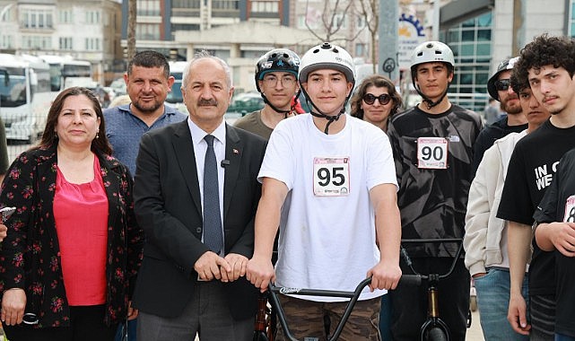 Gebze’de BMX heyecanı nefes kesti