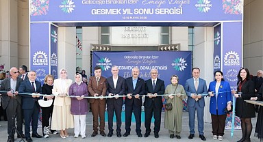 GESMEK yılsonu sergisi açıldı
