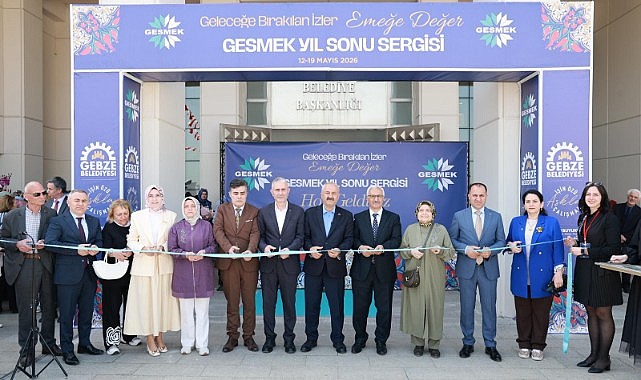 GESMEK yılsonu sergisi açıldı