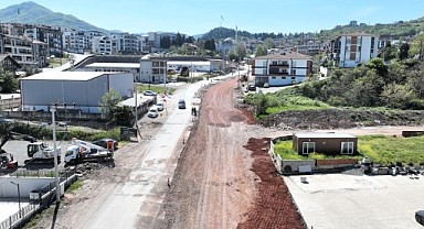 Hoca Ahmet Yesevi Caddesi 2x2 şeritli hale getiriliyor