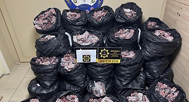 Kamyonette binlerce sentetik hap ele geçirildi!
