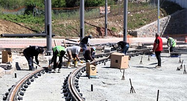 Kartepe Tramvay Hattı’nda ilk istasyon tamam