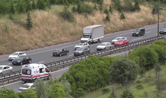 Kocaeli geçişinde trafik rahat!