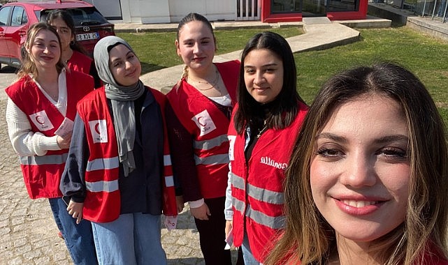 KOÜ’lü öğrencilerinden Kızılay’a anlamlı destek