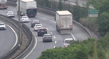 Tatilin 3. gününde trafik akıcı seyrediyor