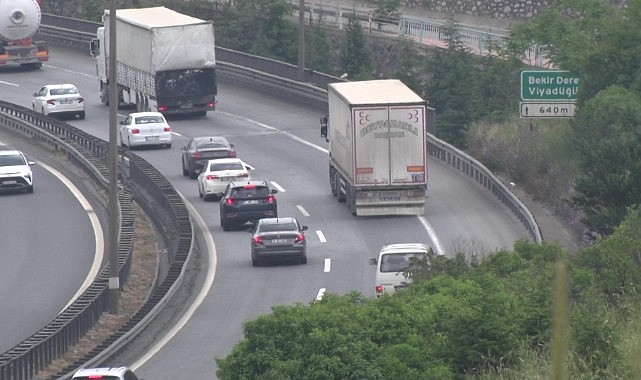 Tatilin 3. gününde trafik akıcı seyrediyor