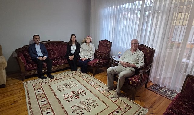 Vali Aktaş’tan gazi ailesine anlamlı bayram ziyareti