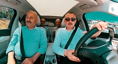 6 ayda tamamlandı! İlk sürüş Togg ile yapıldı