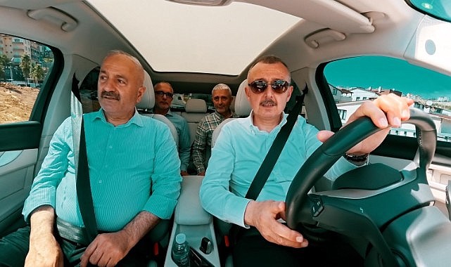 6 ayda tamamlandı! İlk sürüş Togg ile yapıldı