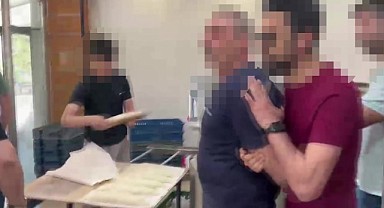 8 suçtan aranıyordu ekmek fırınında yakalandı!