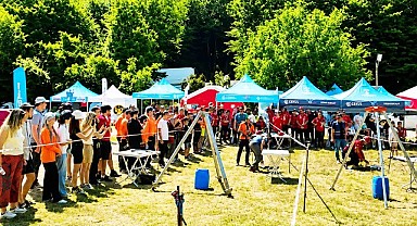 Afet kahramanları eğitim kampında buluştu