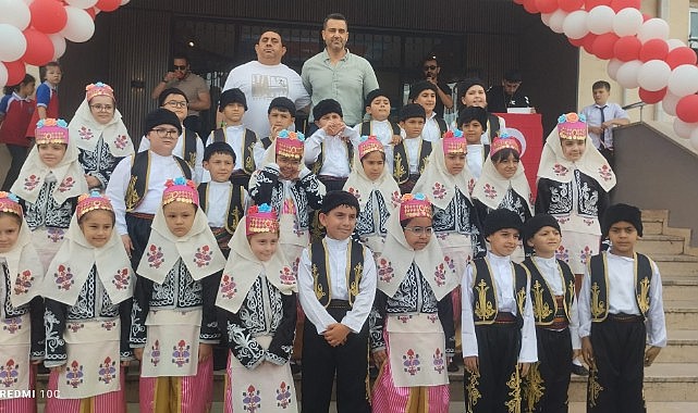 Alparslan İlkokulu öğrencileri 23 Nisan’ı neşeyle kutladı