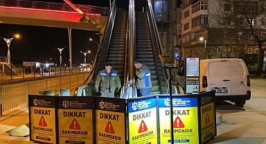 Asansör ve yürüyen merdivenler ihmal edilmiyor
