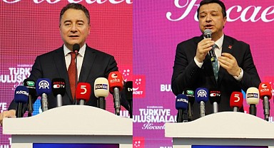 Babacan ve Arıkan, Kocaeli'de vatandaşlarla bir araya geldi