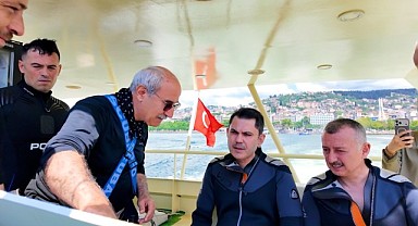 Bakan Kurum İzmit Körfezi’ne daldı!