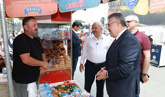 Başkanlar, Gebze esnafıyla buluştu!