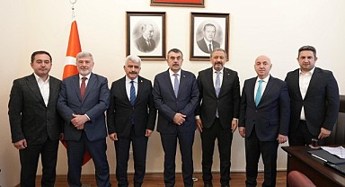 Bıyık müjdeyi verdi! 5 yeni okul için düğmeye basıldı
