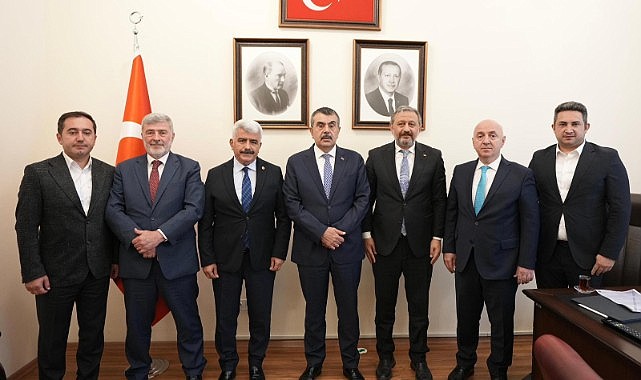 Bıyık müjdeyi verdi! 5 yeni okul için düğmeye basıldı