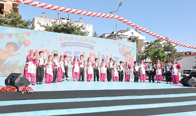 Çayırova Çocuk Kulüpleri seneyi coşkulu kapattı