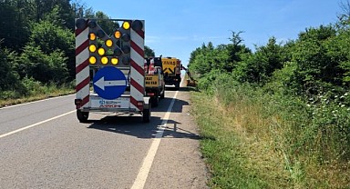 Kandıra’da yollar yaz sezonuna hazırlanıyor