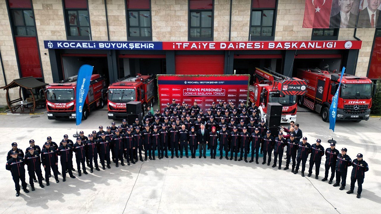 Kocaeli İtfaiyesi son 1 yılda 13 bin 585 olaya müdahale etti