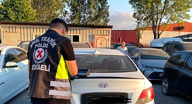Korsan taksiciye ceza kesildi!