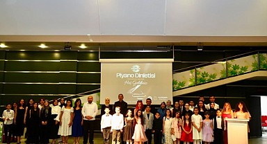 Kursiyerlerin piyano dinletisi kulakların pasını sildi