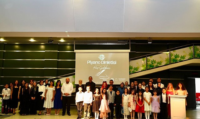 Kursiyerlerin piyano dinletisi kulakların pasını sildi