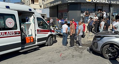 Makas atan sürücü felakete yol açtı!