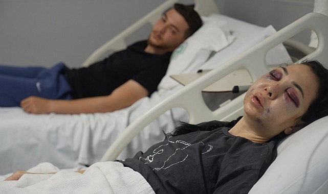 Anne ve oğlu kafede darp edilmiştir! İlk duruşma görüldü