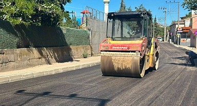 Atatürk Caddesi’nde asfalt tamam!