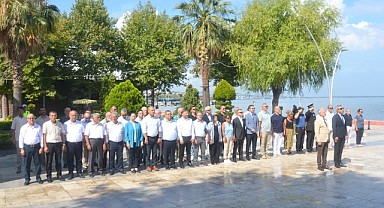 Atatürk'ün Karamürsel'e gelişinin 93. yıl dönümü kutlandı