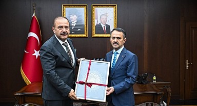 Başsavcı Uslu'dan Vali Aktaş'ı ziyaret etti