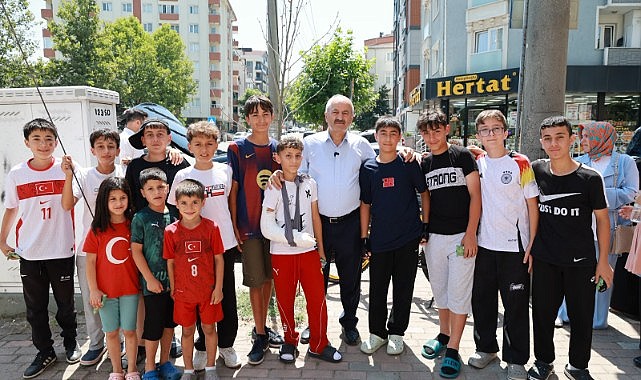 Büyükgöz Arapçeşme esnafıyla buluştu
