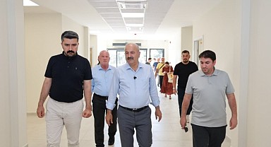 Büyükgöz devam eden projeleri inceledi
