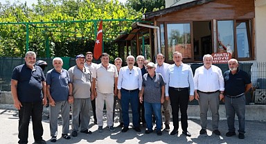 Büyükgöz, köy ziyaretlerini sürdürüyor