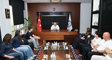Büyükgöz LGS birincilerini ağırladı